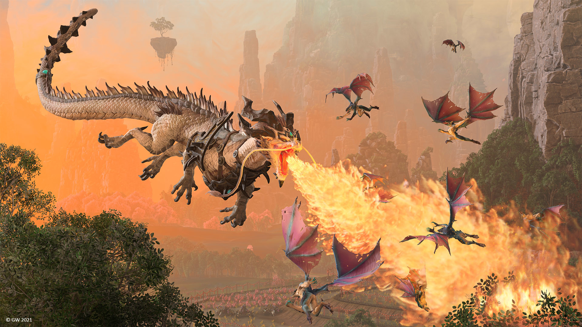 Total War: Warhammer III environment
